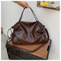 Bolso De Hombro Negro Grande Para Mujer, Bolso De Compras Grande, Bolso Cruzado De Cuero Suave De Alta Calidad Y Color Sólido, Bolso De Viaje Para Mujer - details 18