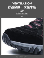 Algodón para el invierno del norte, botas de nieve cálidas y de suela gruesa con forro polar añadido, zapatos altos de cuero para mujer en tallas 35-42 - details 5