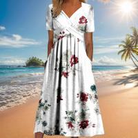 Vestido de manga corta informal para mujer, Verano - details 2