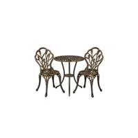 Banco de jardín al aire libre de 2-3 plazas con reposabrazos y respaldo decorativo para terraza, balcón, patio, asiento de parque vintage blanco - details 14
