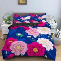 Seta de Jabón Vintage con Diseño Floral de Peonía y Girasol Ideal para Decoración de Dormitorio Material de Poliéster Estilo Boho - details 7