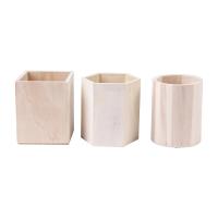 Simplicity-contenedor de lápices de oficina, organizador de oficina, papelería, soporte de madera para bolígrafos, caja de almacenamiento, portalápices - details 0