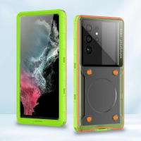 Funda de teléfono de buceo IP68 para iPhone 16 15 Samsung S24 Ultra S23 FE A55 Note 20 Xiaomi 14 Huawei P50 Pro, Caja impermeable subacuática - details 11