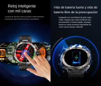 Relojes militares impermeables para hombres, pulsera inteligente con llamada, Bluetooth, para Android e iOS, 5atm - details 4