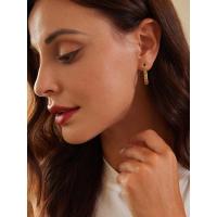 Chapado en oro de 18K para mujer, aretes de vid Vintage de Plata de Ley 925, joyería fina de diseño Original - details 9