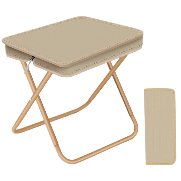 Silla de Camping Plegable Portátil 12.6 Pulgadas Ideal para Senderismo, Backpacking, Pesca, Picnic, BBQ Carga Maxima 265lbs Deportes y Exteriores