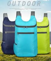 Mochila plegable para hombre y mujer, bolsa impermeable para exteriores, Camping, senderismo, viaje, día, bolsa deportiva de gra - details 0