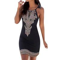 Vestido corto sin mangas Weary para mujer, minivestido sexy con tirantes finos, espalda abierta, para playa, 2021 - details 4