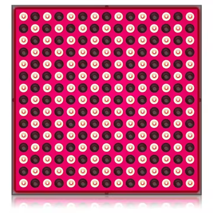 Dispositivo de terapia de luz roja, enchufe europeo, 220V, 45W, Panel LED de 660nm profundo y infrarrojo cercano, 850nm, Combo de luz LED para belleza de la piel - 1