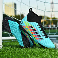 Botas de fútbol profesionales FG/TF para hombre, zapatos de fútbol para exteriores, tobillo alto, zapatos de fútbol de césped para niños, zapatos de entrenamiento - details 9