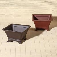 Arcilla púrpura de imitación ETA creativa, colorida, bricolaje, fregadero de cuatro lados, plantas duraderas, gruesas y jugosas, bonsái, jardinería - details 4