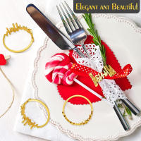 Servilleteros Bismillah de aleación de piezas, soporte para servilletas de mesa, decoración para fiesta de boda, Eid Mubarak, Ramadán islámico musulmán, Kareem, 12 Uds. - details 9