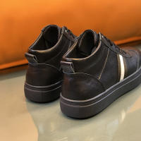 Zapatos altos de cuero zapatos de algodón térmico de terciopelo de estilo británico para hombres - details 8