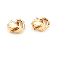 Collares Pulseras de Alta Oro 18K Patrón de Tejido Redondo de Latón Abalorios de Espaciador - details 6