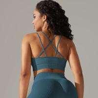 -Mujeres deportivas sexys, sujetador de belleza para gimnasio, entrenamiento, correr, yoga - details 14