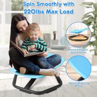 silla oscilante para sentarse y girar, juguetes de equilibrio sensorial, sillas para autismo y TDAH, equipo de juego para - details 12