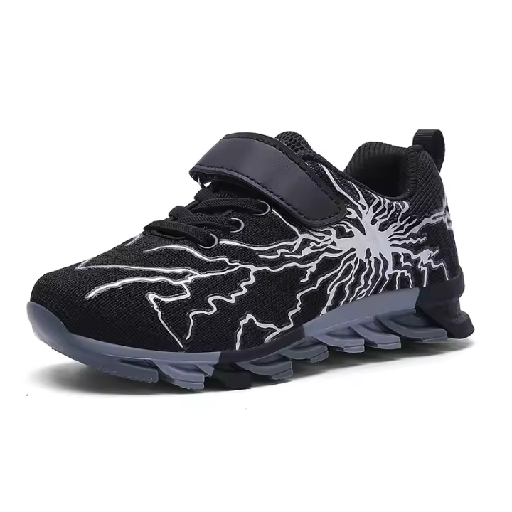 Zapatos de moda para niños y niñas, zapatillas de tenis, zapatillas para correr al aire libre, zapatos deportivos escolares antideslizantes, zapatos cómodos de malla transpirable - 1