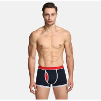 Conjunto de 6 calzoncillos bóxer de algodón para hombre, ropa interior, 95% algodón, 5% elastano, 6 colores a rayas, talla grande europea - details 4