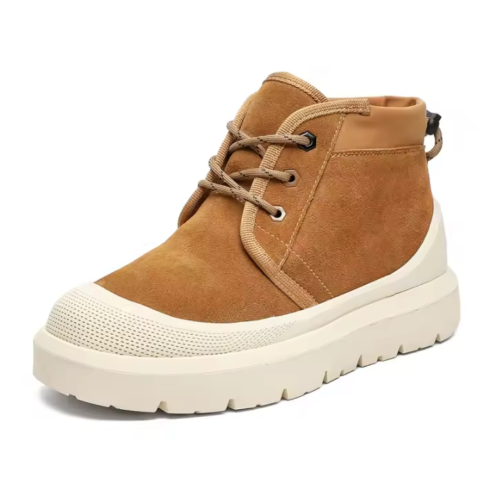 Botas de nieve para hombre, cómodas, senderismo de alta calidad, uso diario en la oficina, polo de moda para adultos jóvenes - 1
