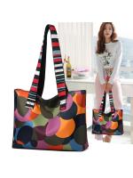 Mochila Multifuncional Antirrobo de Gran Capacidad Estilo Floral Correa de Hombro Arcuada - details 31
