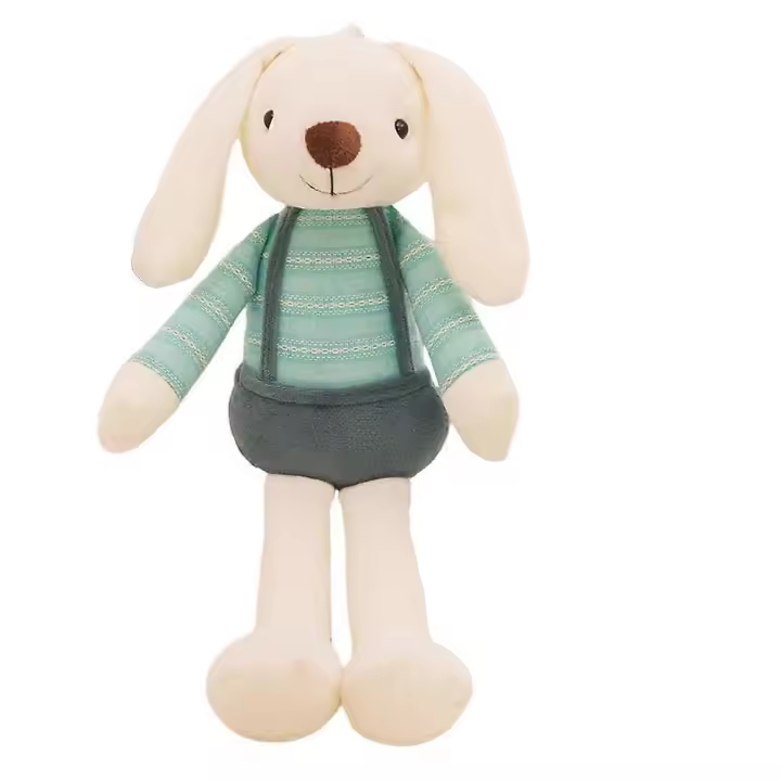 Conejo de peluche de juguete, lindo animal de peluche, encantador conejo de juguete, compañero, recuerdo de fiesta de conejito - 1