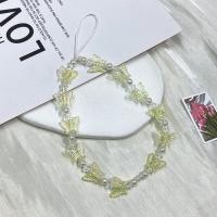 Cordón para teléfono móvil con cuentas de mariposa, llavero antipérdida Y2K de colores dulces, cristalino y bonito - details 4