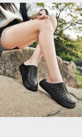 Sandalias de Playa de Verano Zapatos de Cuero Antideslizantes Impermeables de Suela Suave EVA para Hombres y Mujeres Uso al Aire Libre - details 28