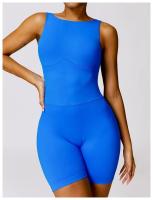 Mono de Yoga sin Costuras ni Espalda Conjunto Deportivo para Mujeres Material de Nylon - details 14