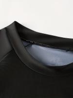 Camiseta de manga corta transpirable para hombres, protección solar de secado rápido para surf, buceo y snorkel - details 3
