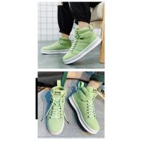 Zapatos de Skate para Hombre Calzado Deportivo Rojo de Gamuza Zapatillas Antideslizantes con Plataforma para Exteriores - details 8