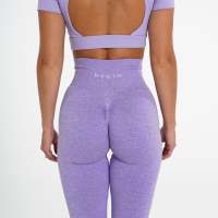 NVGTN-mallas moteadas sin costuras para mujer, mallas suaves de entrenamiento, trajes de Fitness, pantalones de Yoga, ropa de gimnasio - details 16