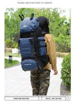 Senderismo al aire libre bolsa de montañismo para los hombres, 90L de gran capacidad, ligera, bolsa de lona, las mujeres bolsa de senderismo, impermeable, resistente al desgaste, antirrobo, deportes al aire libre, multicolor opcional - details 21