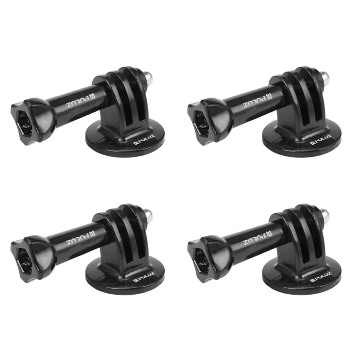 PULUZ adaptador de montaje para trípode de cámara, tornillo largo estándar, accesorios para GoPro HERO 5, HERO4, Session HERO 5, 4, 3 +, 4 Uds. - 1