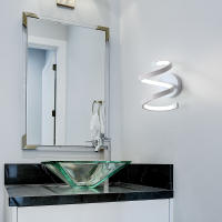 Goeco-Lámpara de Pared LED para interiores, Luz Blanca Fría de 18W, 2000lm, Apliques de Pared para Dormitorio, salón, Pasillo, 6500K - details 7