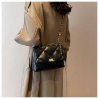 Bolso de cadena de moda con diseño de nicho para mujer 2025 Nuevo bolso cruzado de moda de primavera/verano Bolso cuadrado pequeño de un solo hombro con textura de alta calidad - details 8