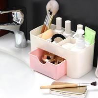Organizador de cajones de escritorio, Caja de almacenamiento multifuncional, Organización ordenada, Maquillaje de plástico - details 4