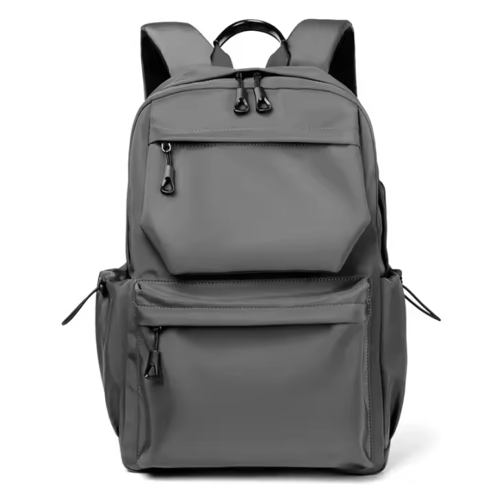 Nueva mochila de poliéster para hombre, mochila escolar para estudiantes de gran capacidad, bolsa para ordenador portátil, mochila de viaje impermeable, gran oferta - 1