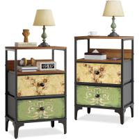 Cómoda, Cómoda para Dormitorio, Unidad de Almacenamiento, Armario con 12 cajones de Tela, Muebles de Dormitorio, cómoda para Cocina, Oficina, Pasillo, Estilo rústico - details 11