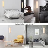 Lámpara de pie LED, lámpara de pie regulable para sala de estar, lámpara de pie con temperatura de 3 colores, lámpara de lectura con pantalla de lino e interruptor de pie - details 14
