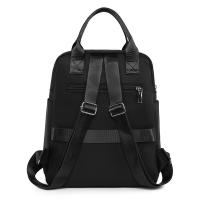Mochila De Viaje Casual Para Mujer Impermeable De Oxford Gran Capacidad Con Hombros Múltiples Funciones Estilo Escolar - details 18