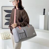 Bolsa de viaje de gran capacidad Weekender bolsas de Lona de noche with Para Zapatos bolsas de fitness Deportivo para Mujeres - details 18