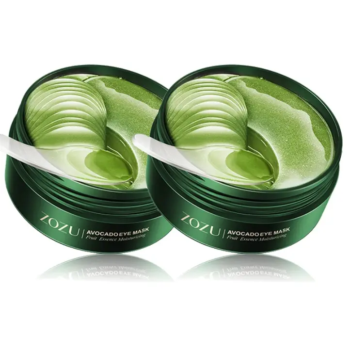 Máscara de Ojos de Colágeno Dorado de Ávocate 120pcs Anti-Ojeras, Anti-Arrugas, Hidratante - 1
