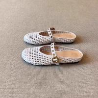 Sandalias Planas Retro Tejidas para Mujer 2025 Cómodas y Ligeras con Hebilla de Metal - details 17