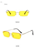 Gafas de Sol para Hombres de Moda Estilo Rectangular Certificado CE Hechas en China - details 10