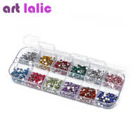Diamantes de imitación cuadrados en forma de corazón para decoración de uñas, gemas de cristal con funda para puntas acrílicas, Gel UV, 3000 piezas - details 7