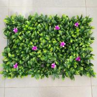 Panel de pared de césped artificial resistente a los rayos UV, tamaño 40*60 cm, color verde, panel de pared de planta de plástico, forma cuadrada, tapete de césped verde falso - details 8