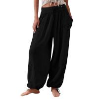 Pantalones de sandalia elásticos de secado rápido para mujer, ajustados, sueltos, para correr y entrenar, novedad de verano, 2024 - details 4