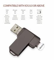 Tarjeta de Memoria USB3.0 Rotativa para iPhone 2TB, 1T, 512G Interfaz de Hardware Type-C a Lightning A Prueba de Golpes - details 5