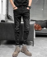 Jeans Estilizados para Hombres Pantalones de Primavera y Otoño Ajuste Cinturón Alto - details 14