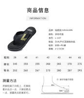 Nuevas chanclas de los hombres de gama alta casual pellizco-pie zapatillas de los hombres desgaste antideslizante sandalias de playa - details 7